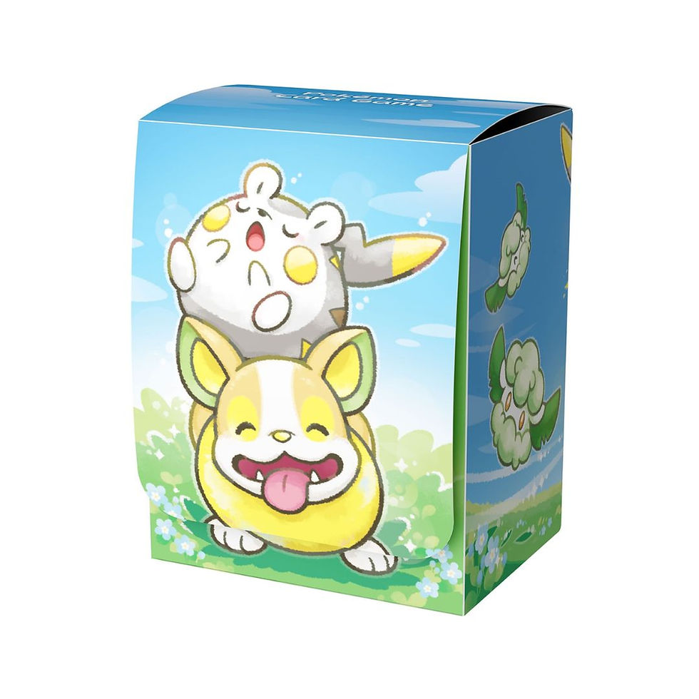 Togedemaru & Yamper - Deck Case - Pokemon Center Japan