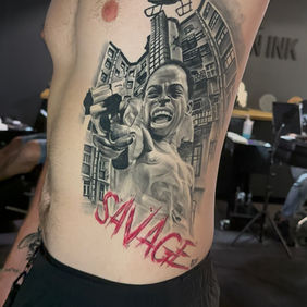 Tattoo chicano
Réalisme
Fattink
La Fratrie