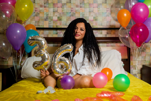 Sesión fotográfica de cumpleaños