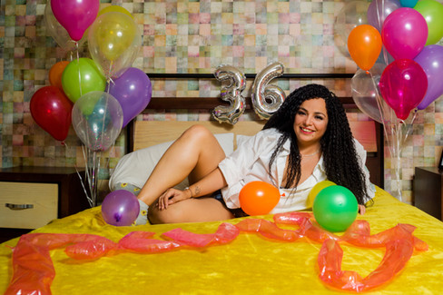 Sesión fotográfica de cumpleaños