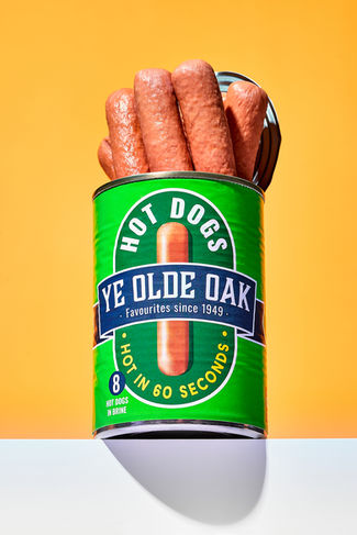  hot dog food product photography, UK 