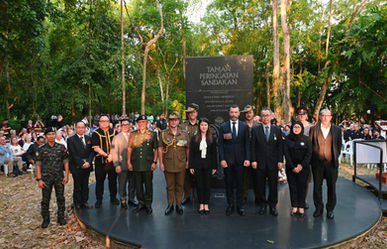 Hari Anzac penghormatan kepada tawanan Perang Dunia Kedua dan penduduk tempatan