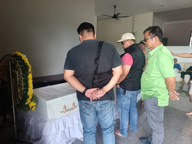 Sumbangan Touch Point Takziah kepada Keluarga Mendiang di Kampung Dimala Piasau