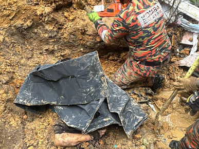 Tanah Runtuh: Dua Maut, Seorang Masih Gagal Ditemui