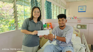 Bantuan Perbelanjaan Rawatan Pembedahan Disampaikan Kepada Pesakit di Hospital Kota Belud