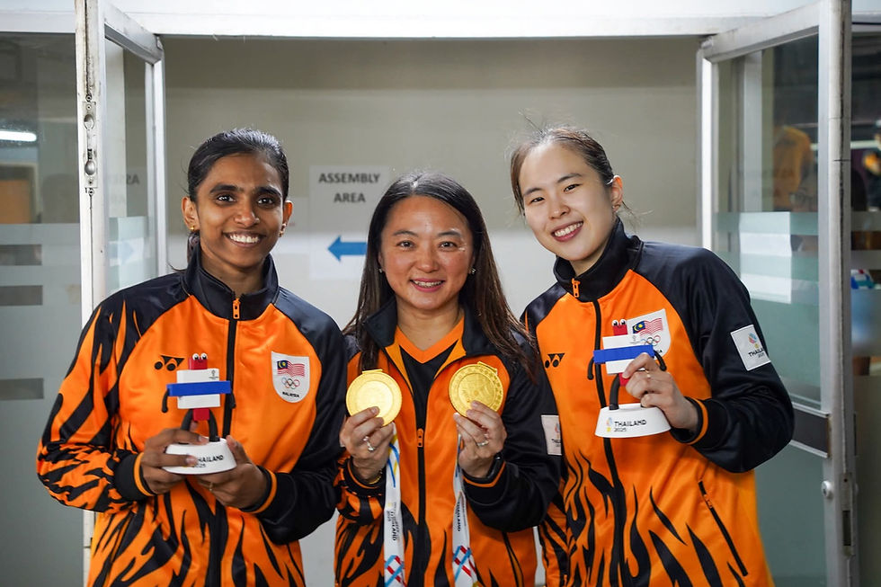 Emas beregu wanita negara hadiah bermakna buat peminat – Hannah