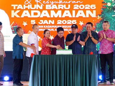 Lebih 5,000 hadir Rumah Terbuka Krismas dan Tahun Baharu Kadamaian