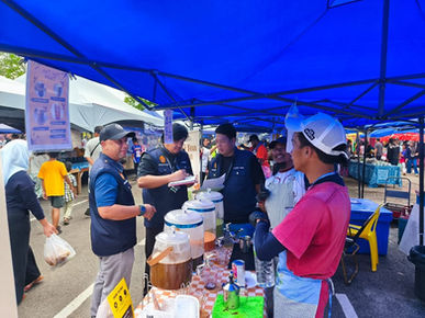 Bazar Ramadan Kudat: KKM Keluar 4 Kompaun, Sita Makanan Tidak Selamat