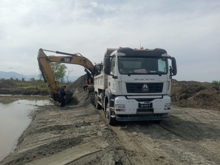 Sita Jentera, Lori Dalam Operasi Serbuan Pasir Haram