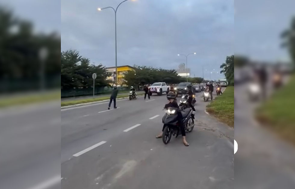 15 Ditahan Dalam Operasi Khas Benteras Lumba Haram di Jalan Keningau–Apin-Apin