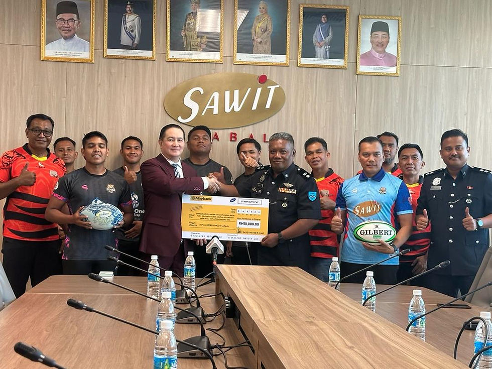 Pasukan Ragbi PDRM Sabah Sasar Podium Kali Kedua
