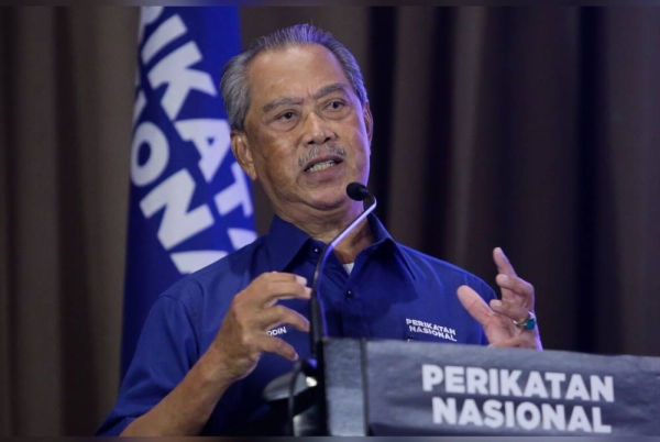 Muhyiddin Letak Jawatan Pengerusi PN