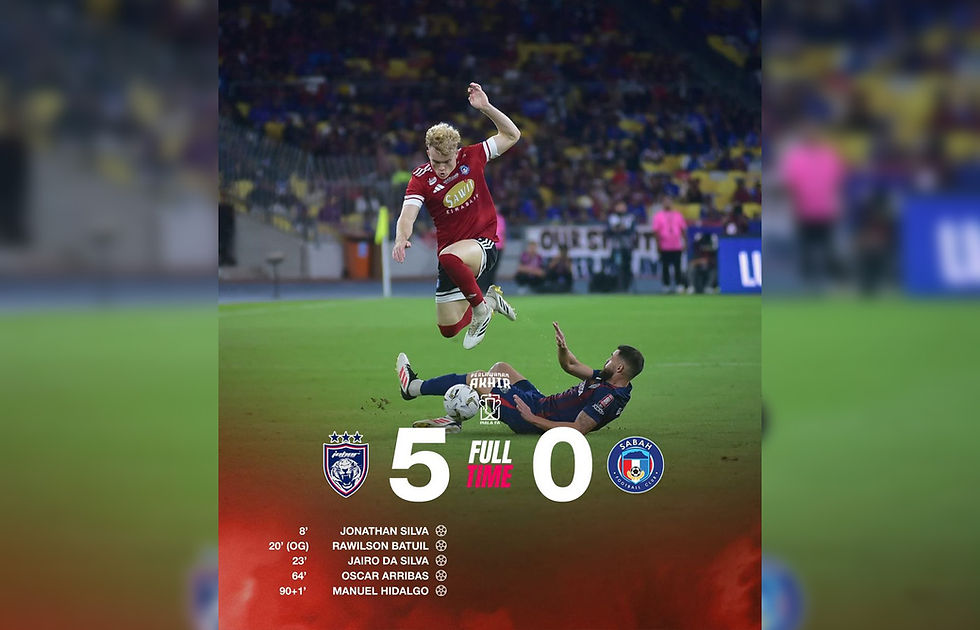 Sabah FC Naib Juara Piala FA