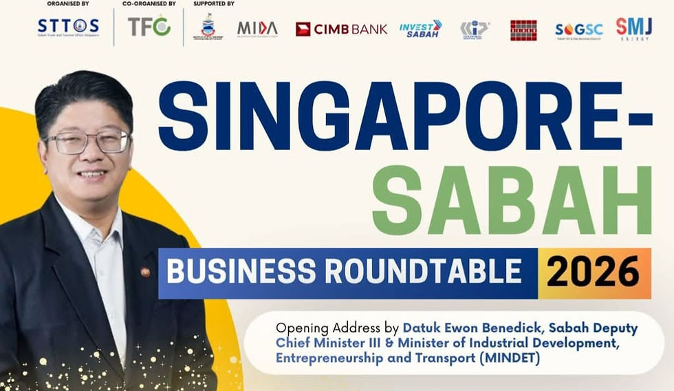 Ewon hadiri Singapore-Sabah Business Roundtable 2026, lancarkan Experience Sabah 2.0