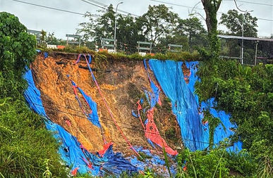 Penampang Leaders Urge Swift Action as Landslide Threat Persists