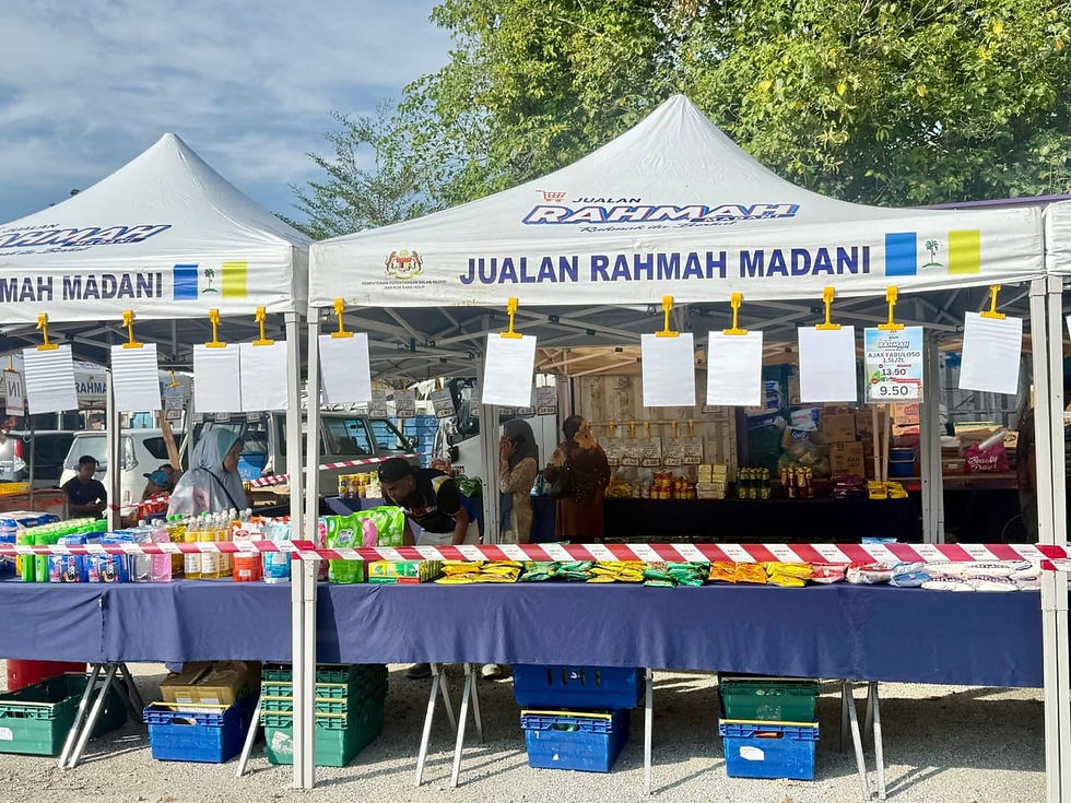 Program Jualan Rahmah Madani dilaksana di semua DUN setiap minggu