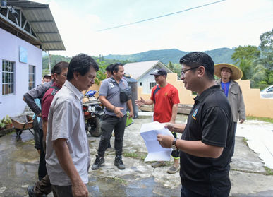 Ewon santuni 4 kampung di Kadamaian bagi program gotong-royong