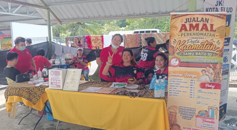 PKSKKB Anjur Jualan Amal dan Perkhidmatan Sempena Pesta Kaamatan Kota Belud 2026