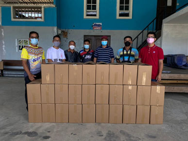 Ewon teruskan tradisi sampaikan hamper Krismas kepada pastor-pastor di Kadamaian