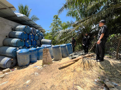 OPS Tiris 4.0: KPDN Dan PPM Kudat Rampas 2,600 Liter Petrol