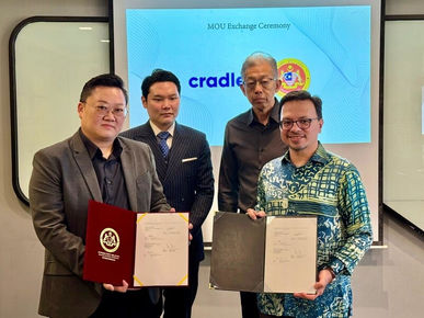 Malaysia’s YDM and Cradle Forge Strategic Partnership to Boost Global Investment in High-Tech Startups