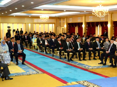 Seventeen Sabah Assistant Ministers Sworn In, Six Appointed Assembly Members Receive Letters of Appointment