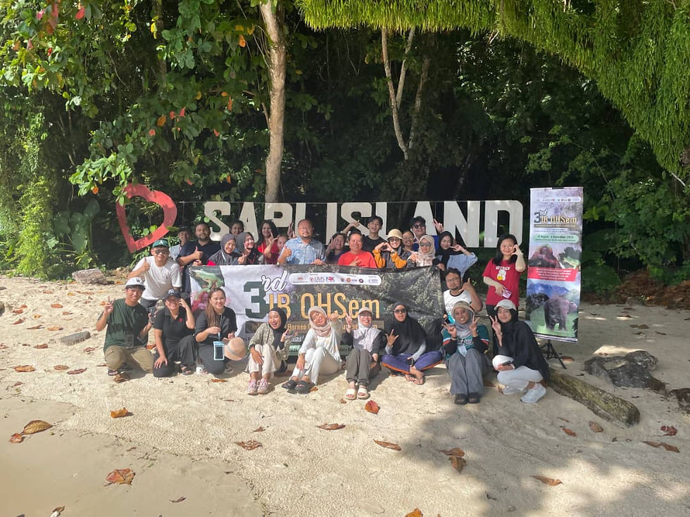 Para peserta dalam International Borneo One Health Summer Camp 2025
