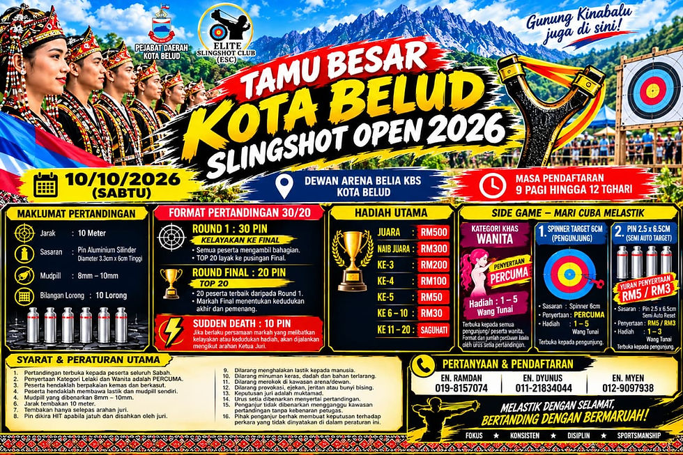 Tamu Geopark Kota Belud 2026 pembuka tirai Tamu Besar Kota Belud