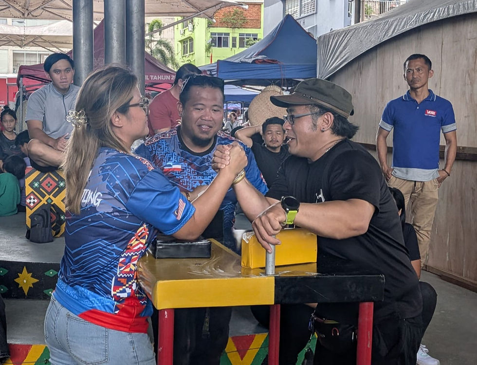 Penyertaan wanita dalam sukan Mipulos curi tumpuan di Kaamatan Penampang