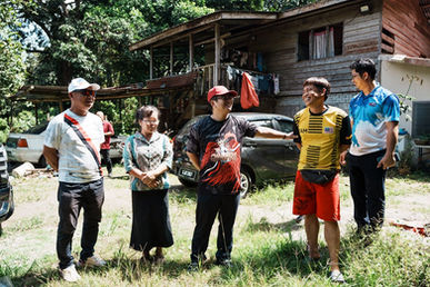 Ewon goes on the ground to assess SMJ housing needs in Kadamaian