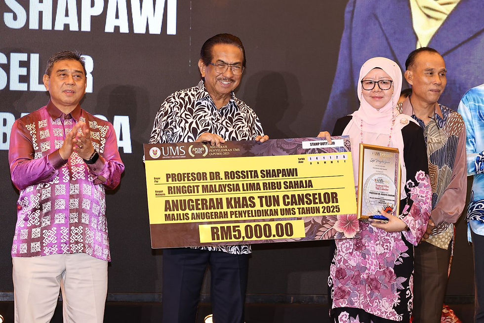 UMS Raikan Penyelidik, 15 Saintis UMS Tersenarai Terbaik Dunia 2025