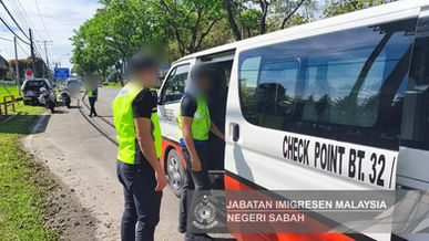 Operasi JIM di Sandakan & Keningau: 7 Warga Asing Ditahan