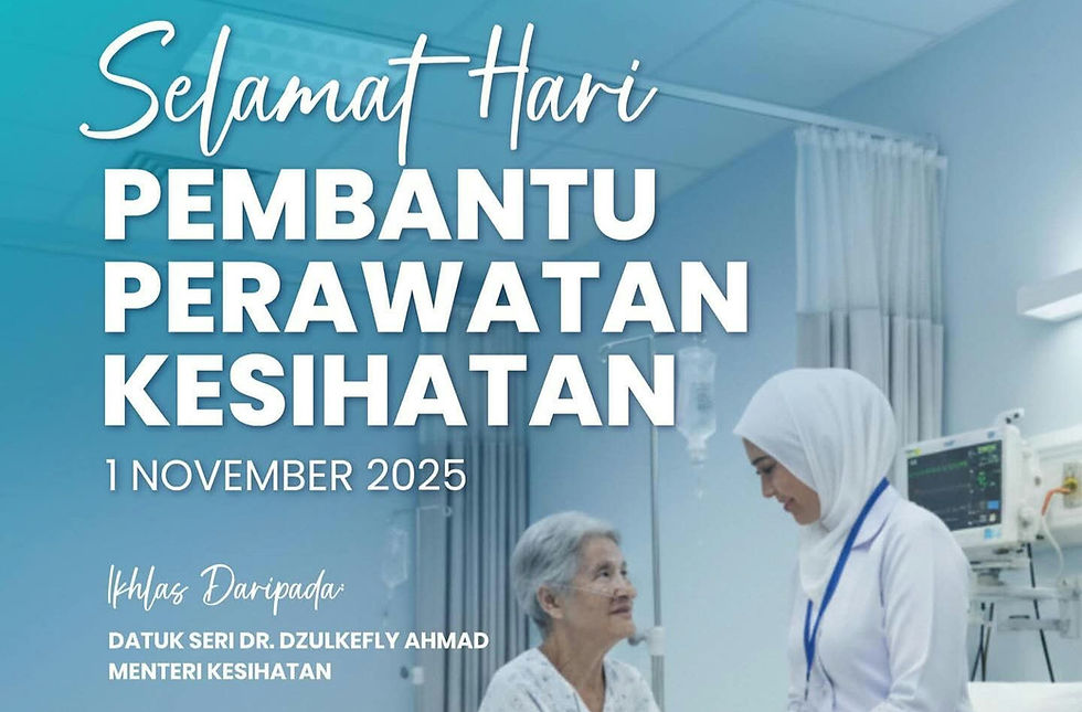 PPK Tulang Belakang Sistem Kesihatan Negara – Dzulkefly