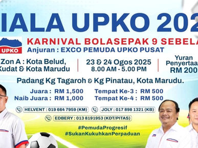 Kota Marudu Tuan Rumah Karnival Bolasepak 9 Sebelah UPKO Zon A
