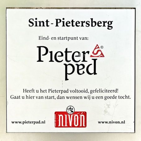 De eerste stappen op het Pieterpad