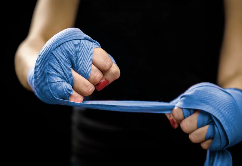 wrap hands