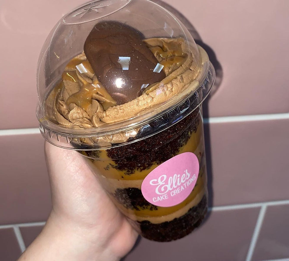 Caramel Cake Jar