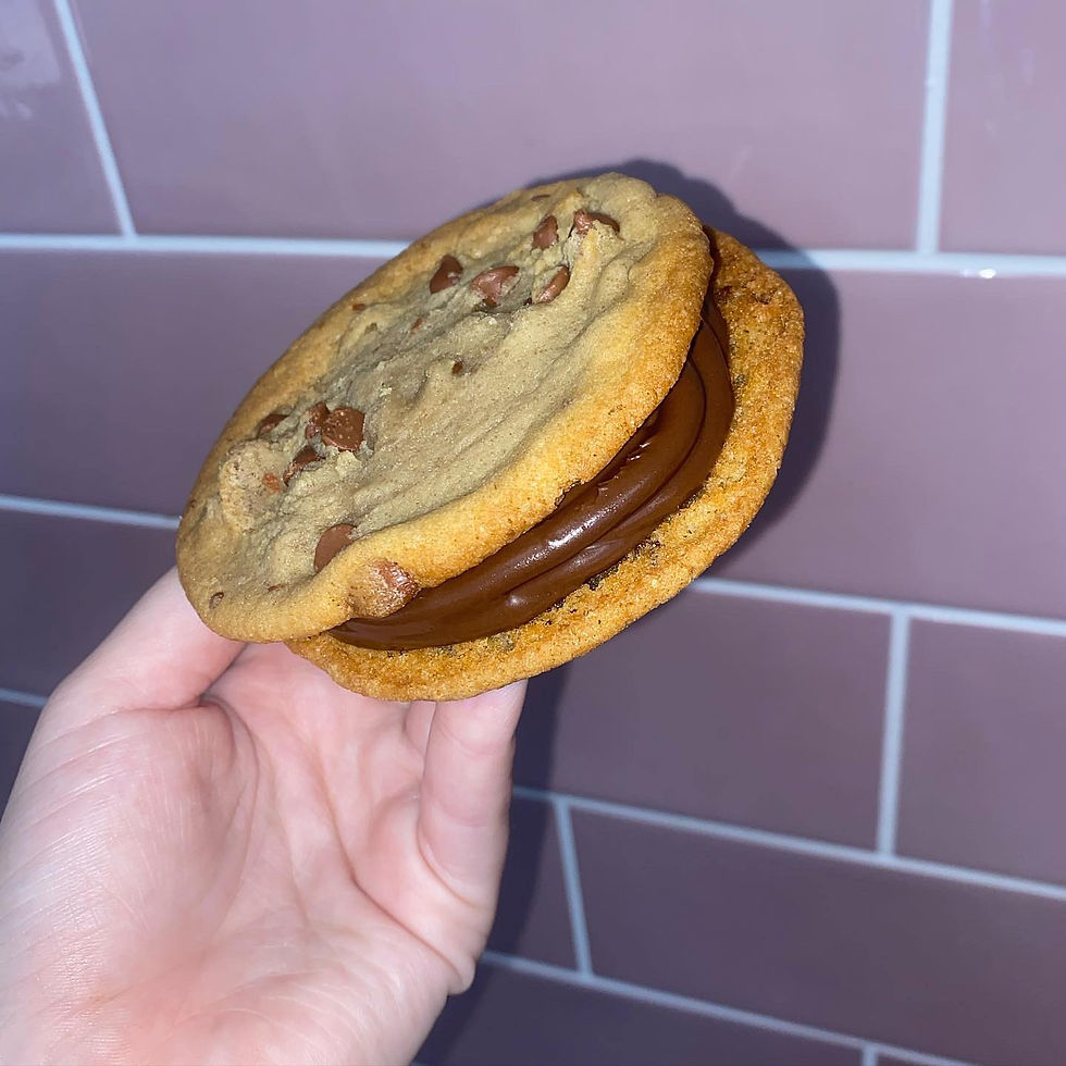 Nutella Stuffed Cookie