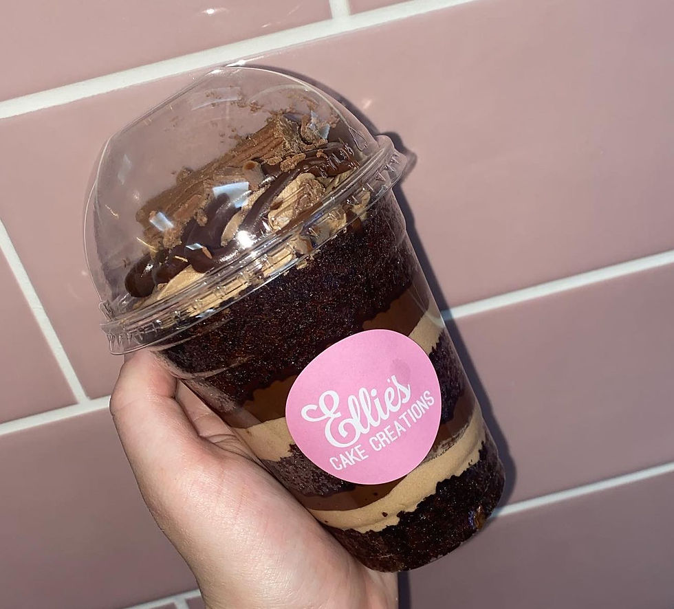 Nutella Cake JAr