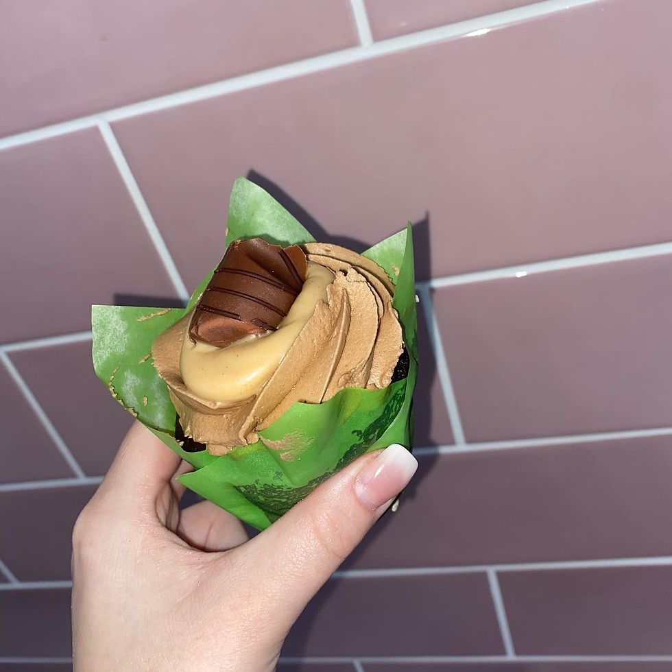 Chocolate Kinder Cupcake