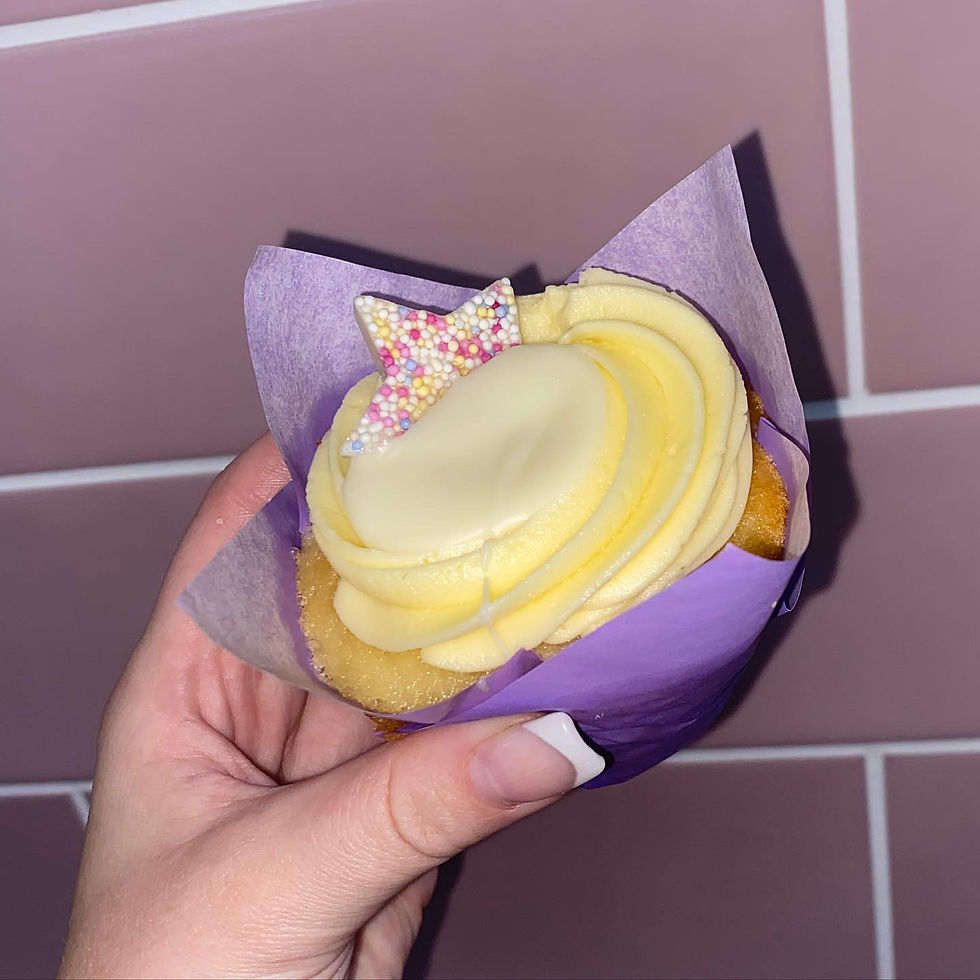 White Chocolate Cupcake