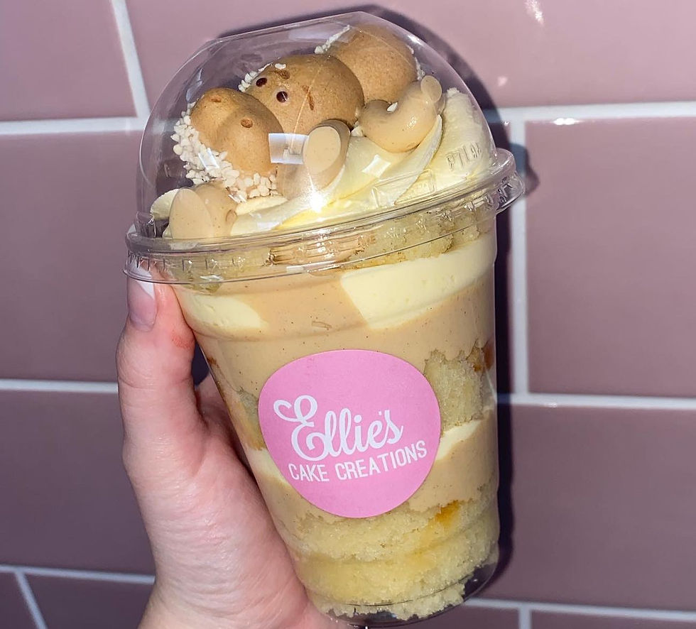 Vanilla Kinder Cake Jar