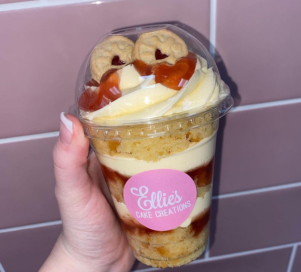 Jammy Dodger Cake Jar