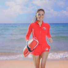 Vestimos a Lara Álvarez para la promo de Supervivientes 2021