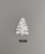 Picture of a modern shaped glass Christmas tree