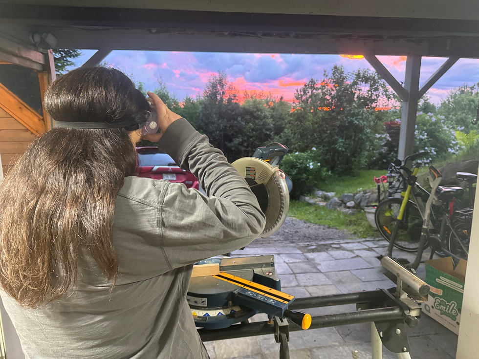 Custom frame making