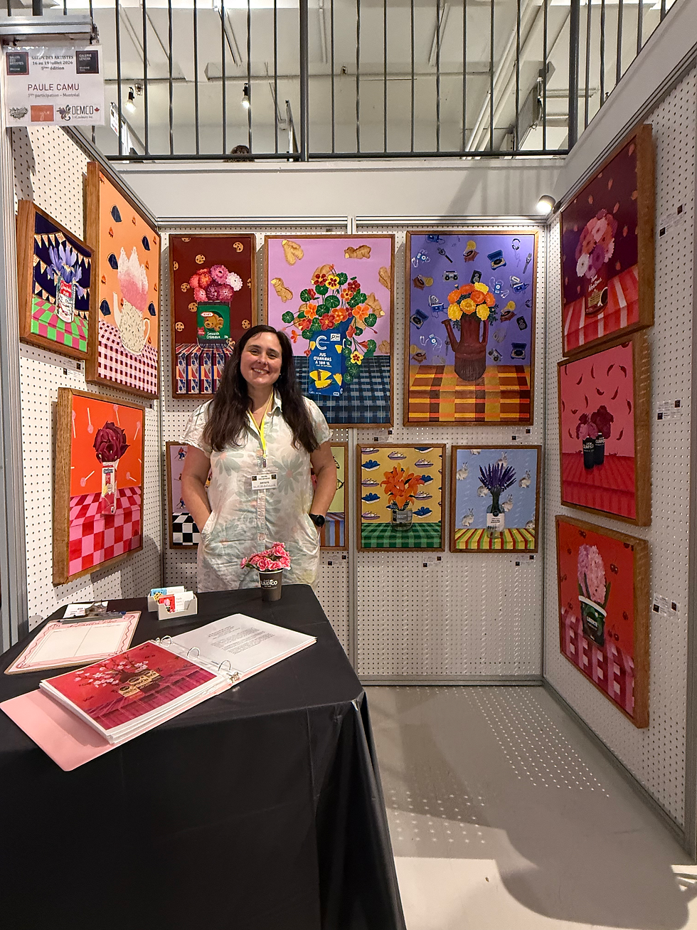 SALON DES ARTISTES - PAULE CAMU - PAULECAMU.COM