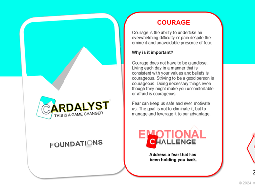 Cardalyst Day 21 - Courage