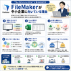 「FileMakerが中小企業に向いている理由|“ちょうどいいシステム”と言われるワケ」