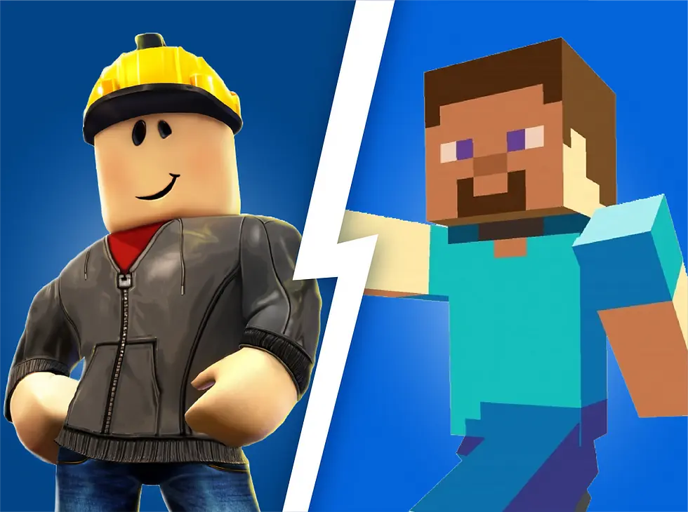 Roblox vs. Minecraft: O que é mais seguro?